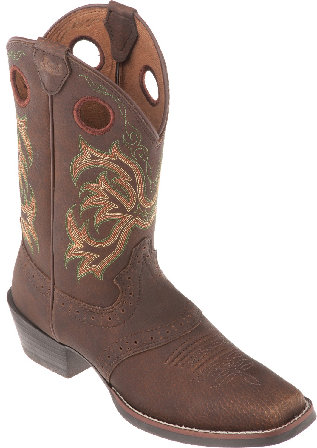 Justin Boys' Stampede Rawhide Cowboy Boots - view number 2