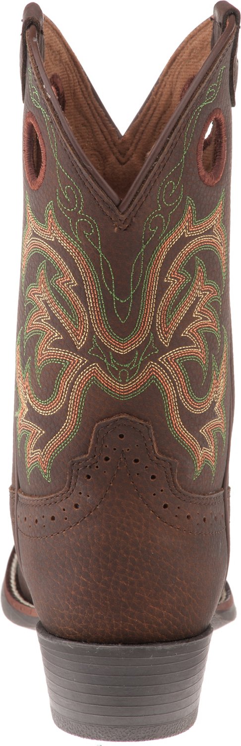 Justin Boys' Stampede Rawhide Cowboy Boots - view number 4