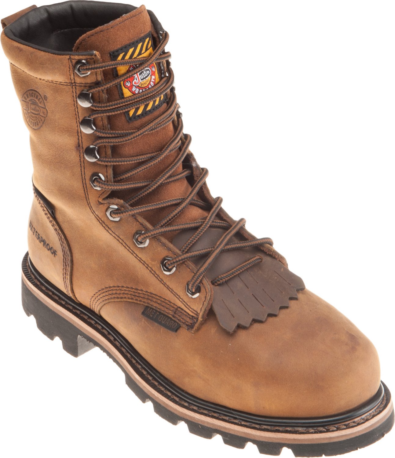 Justin Men's Wyoming EH Steel Toe Lace Up Work Boots | Academy