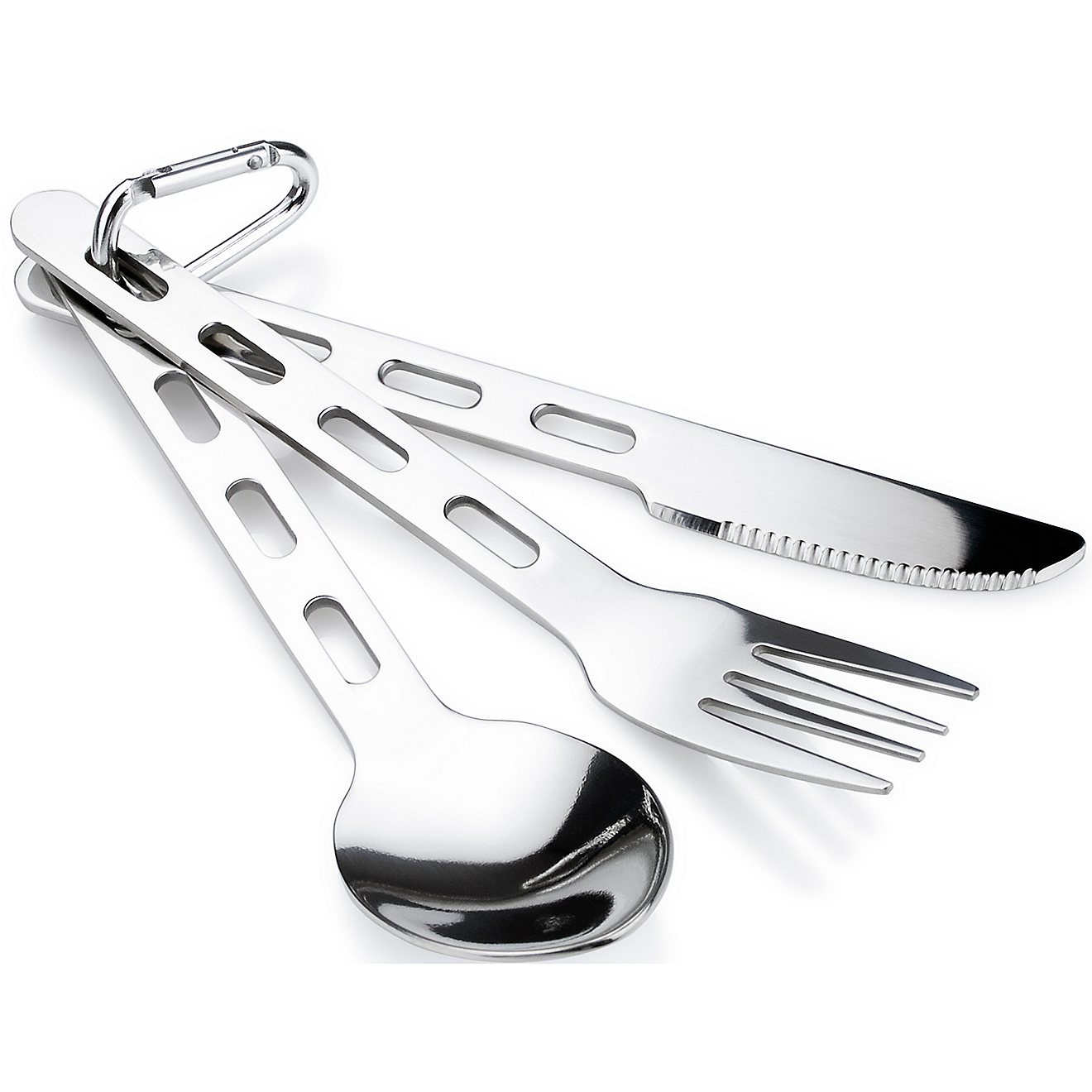 GSI Outdoors Glacier Stainless Steel 3-Piece Ring Cutlery                                                                        - view number 1