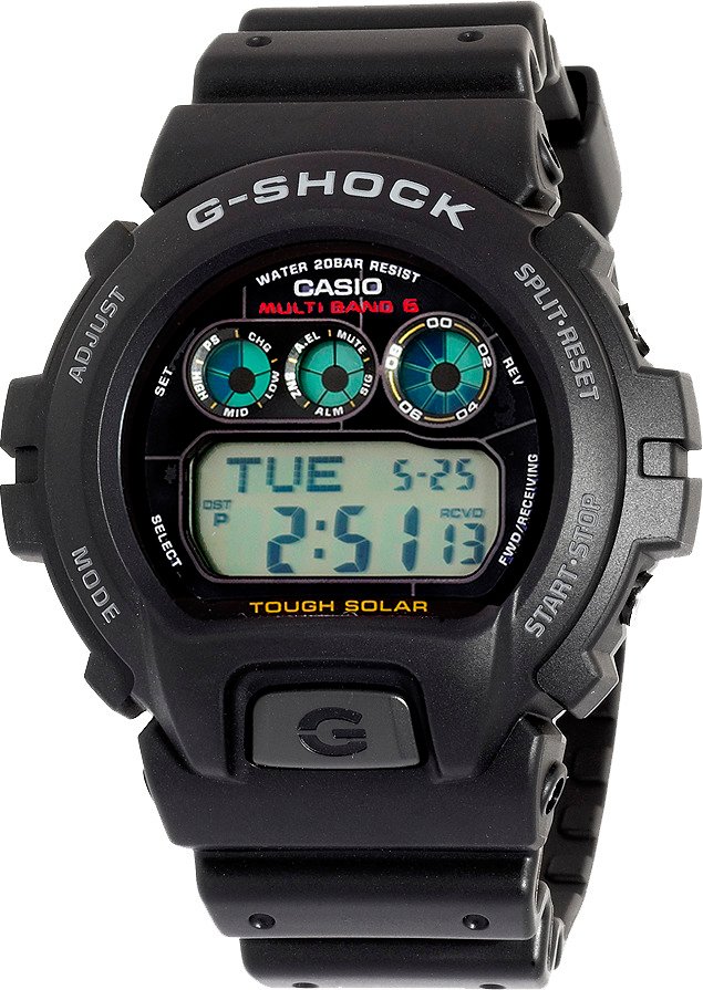 Casio Men's GShock Solar Atomic Sport Watch Academy