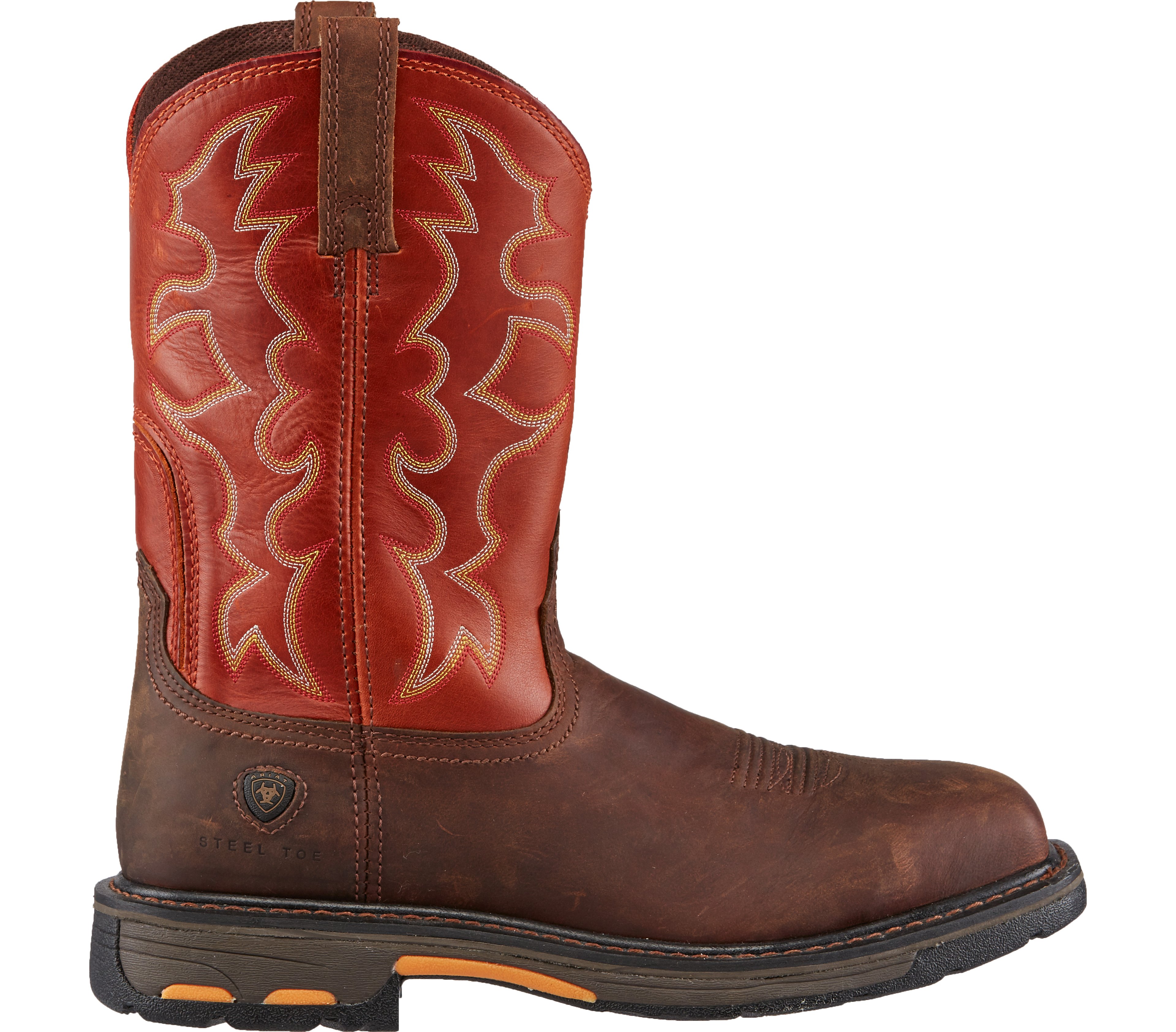 Ariat Men's WorkHog EH Steel Toe Wellington Work Boots