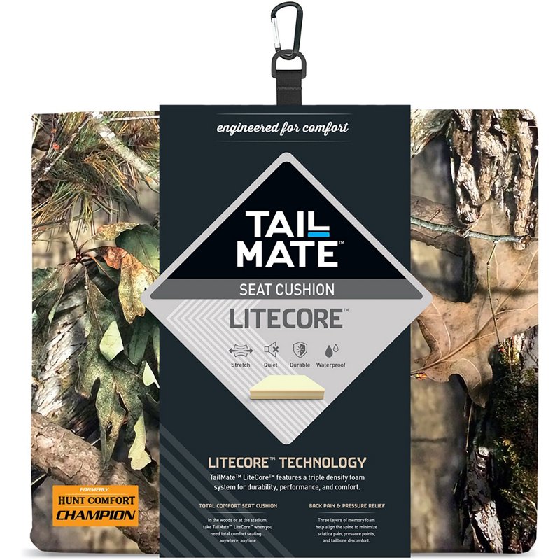 Hunt Comfort Tail Mate Litecore Seat Cushion - Hunting Furniture at Academy Sports
