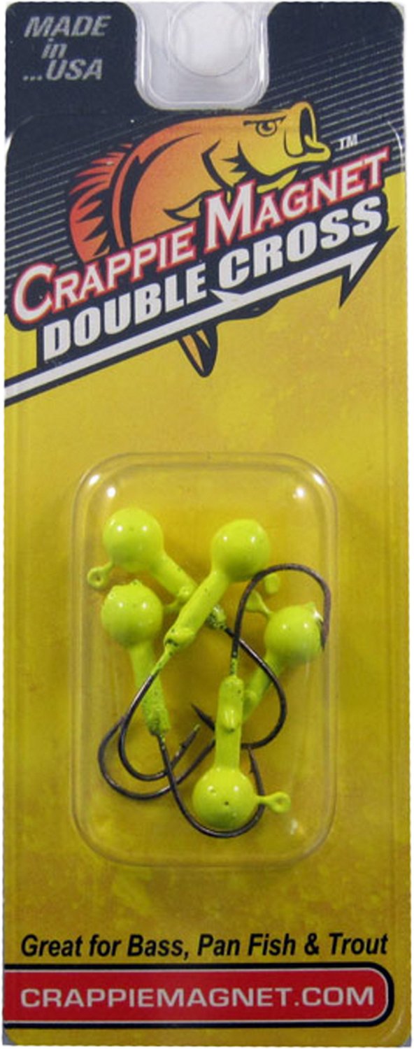 Crappie DoubleCross Jigheads 5Pack Academy