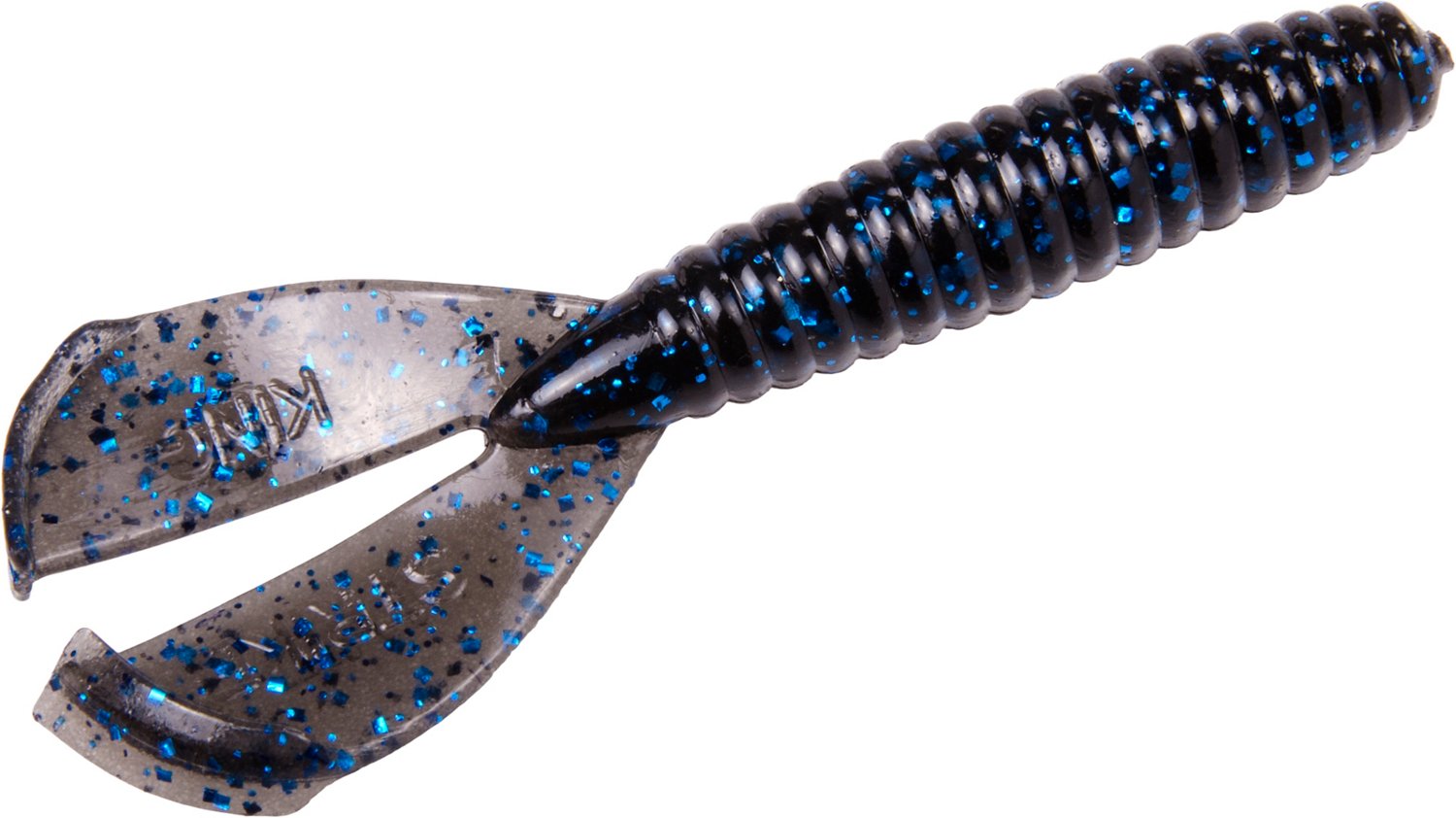 Strike King Rage Twin Tail Menace Grub – 4 Inch, 8-Pack, Soft Plastic Fishing Lures, Any Color, Freshwater/Saltwater, Made In USA, RGTTMG