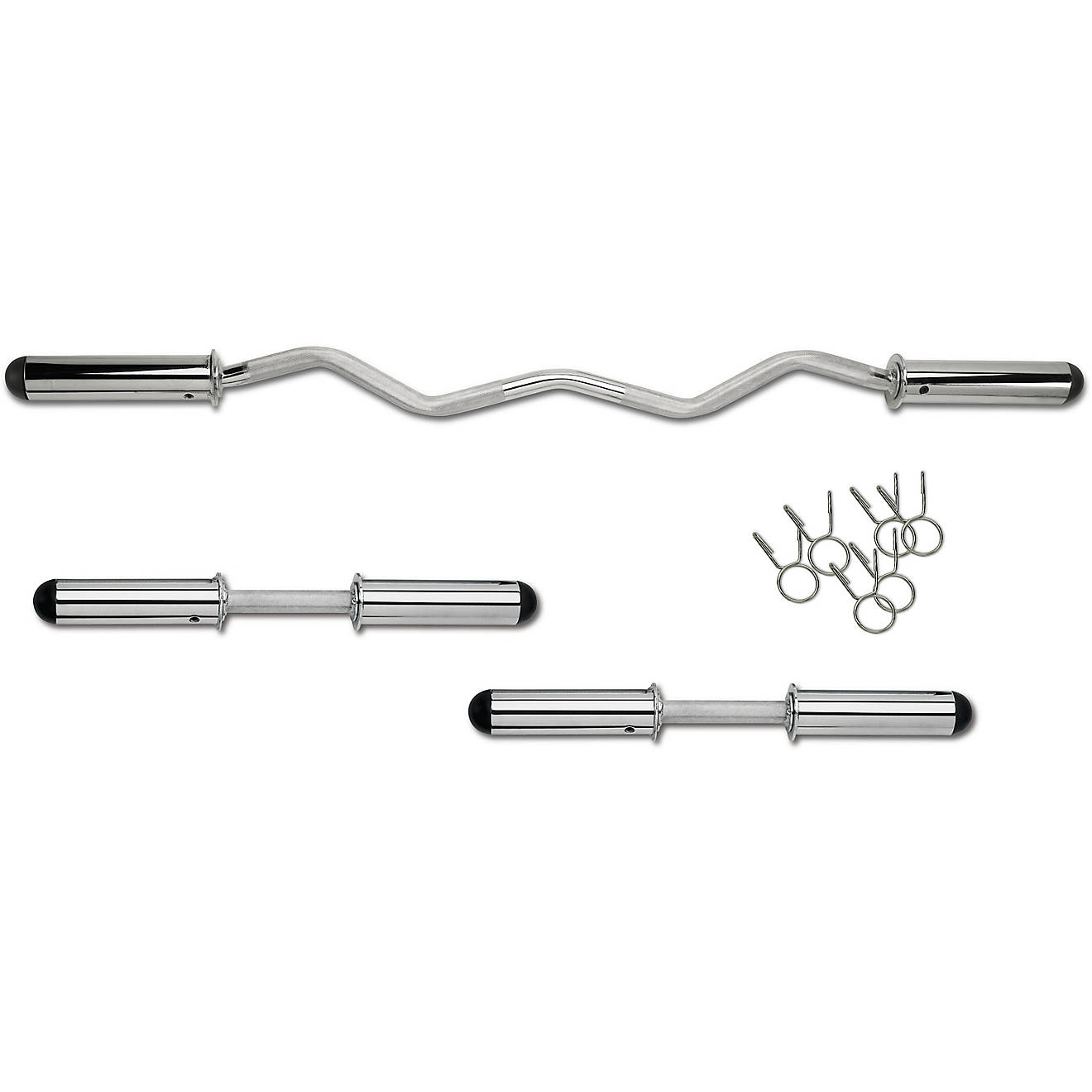 Marcy Olympic-Size Curl Bar with Dumbbell Handles Set                                                                            - view number 1
