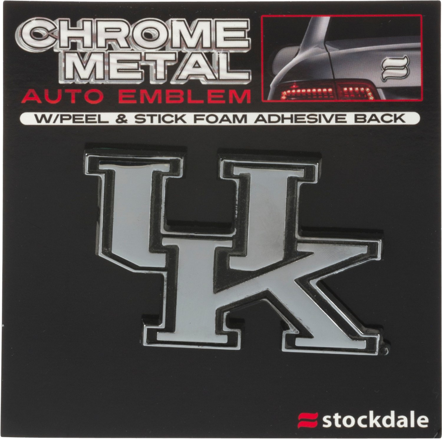 Stockdale University of Kentucky Auto Emblem