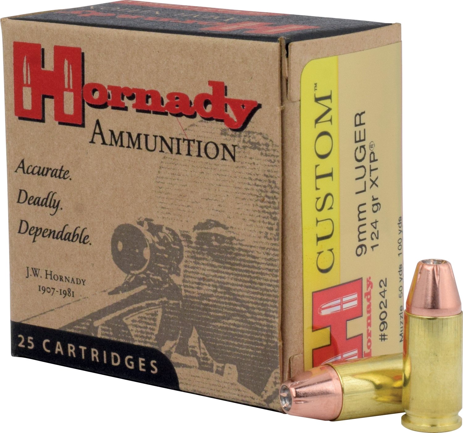 Hornady XTP 9mm Luger 124-Grain Handgun Ammunition | Academy