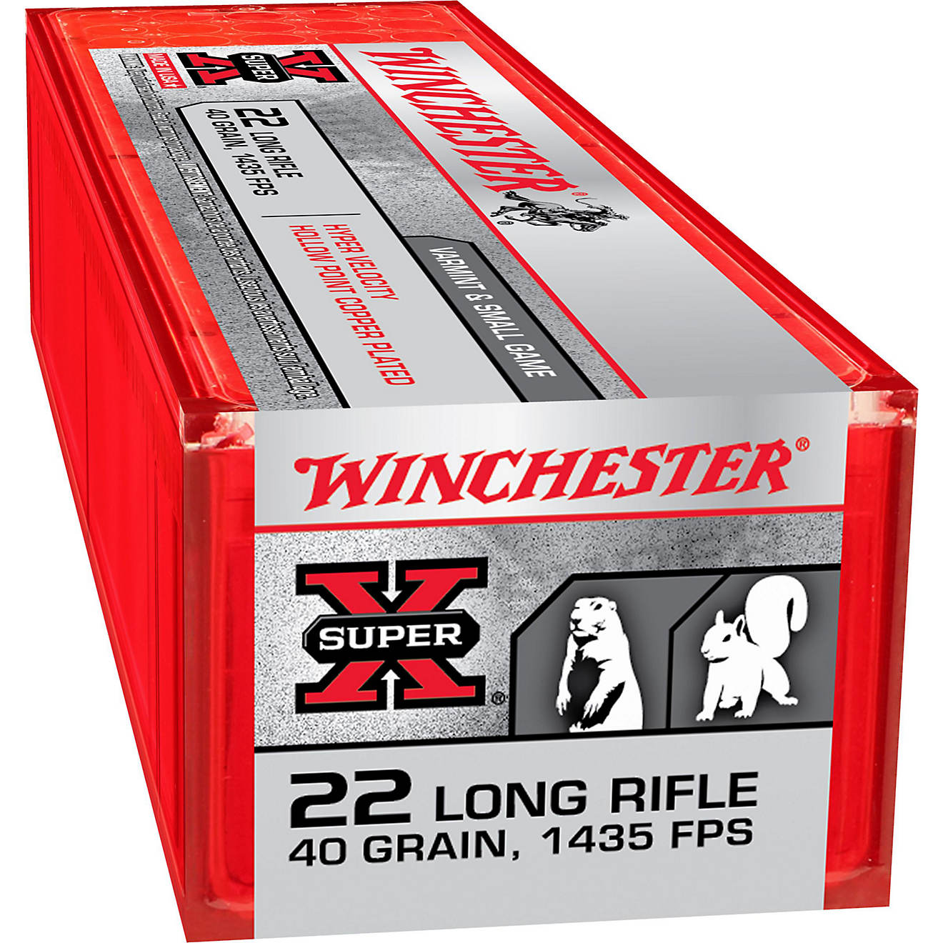 Winchester Hyper Speed HP .22 LR 40-Grain Rimfire Ammunition - 100 Rounds                                                        - view number 1