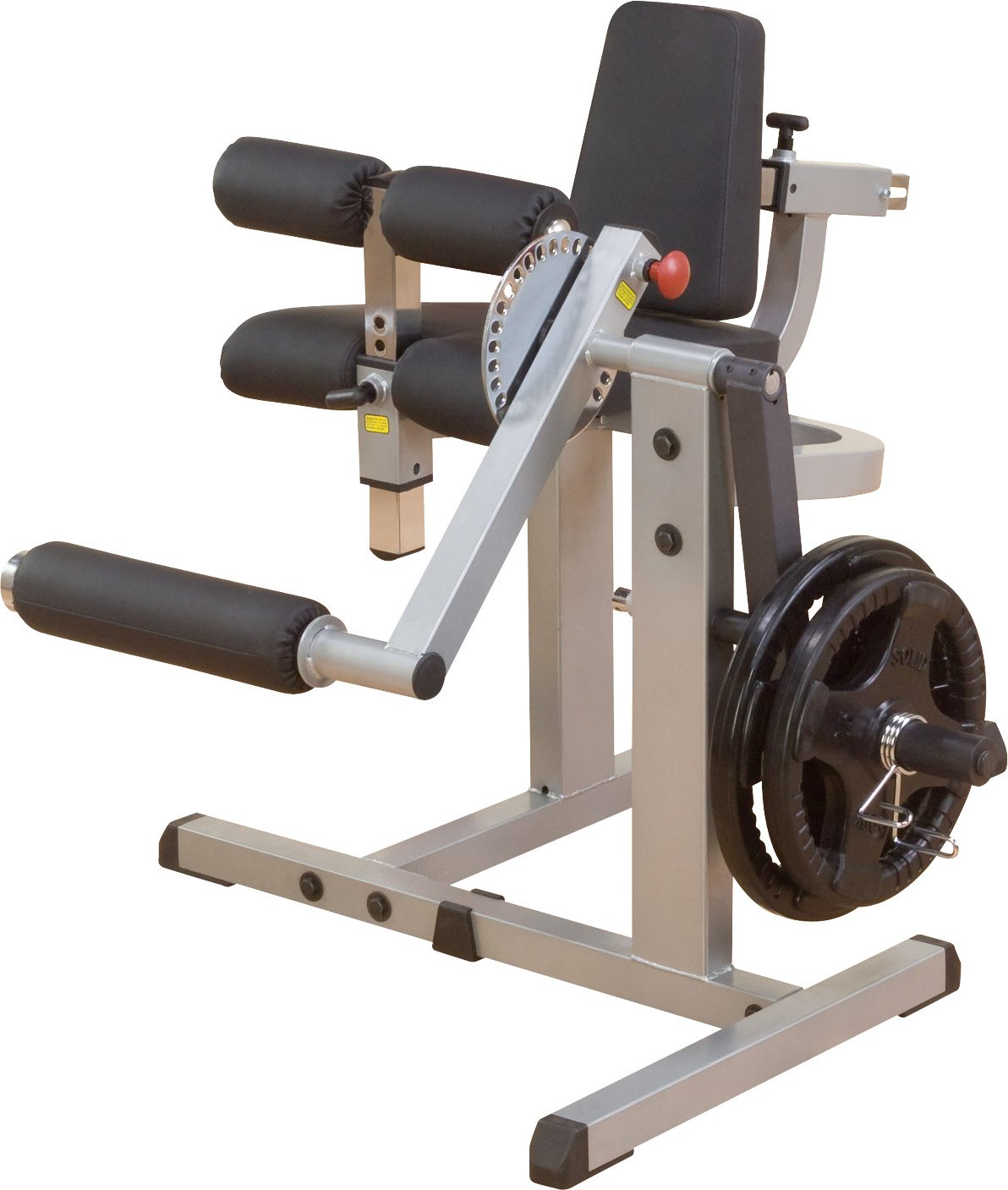 Leg Extension and Leg Curl Machine, Adjustable Plate Loaded Lower Body  Special Leg Machine, Rotary Specialty Weight Machine Develops Waist, Quads  and