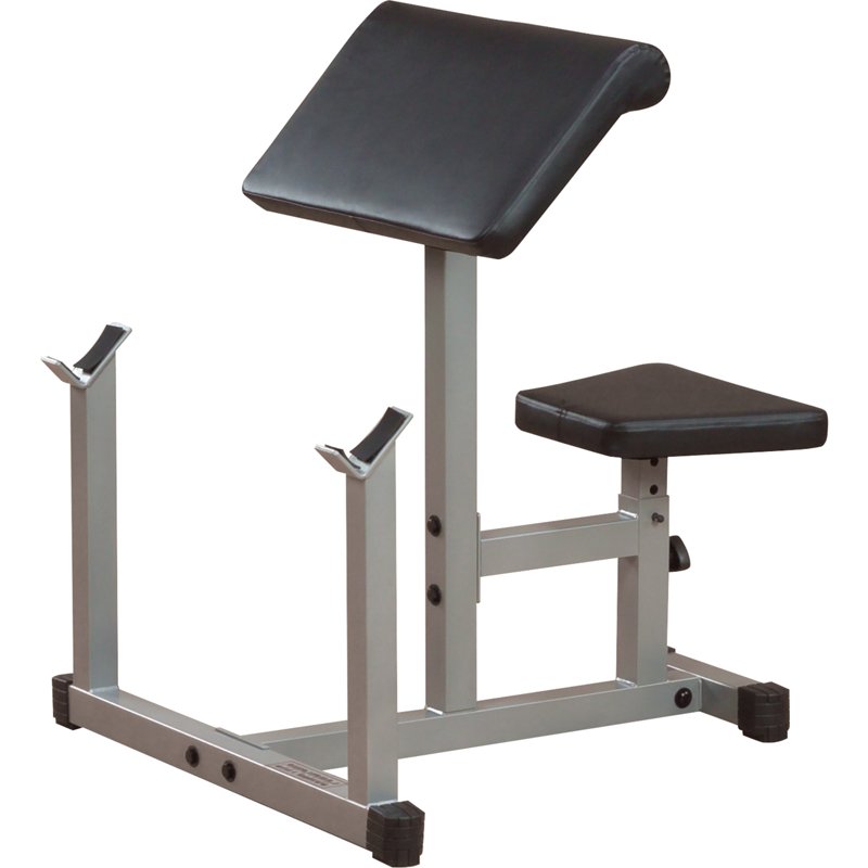 Powerline Preacher Arm Curl Bench Home Gym