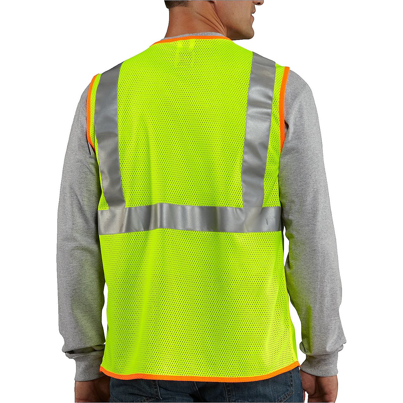 Carhartt Men's High Visibility Class 2 Vest                                                                                      - view number 2