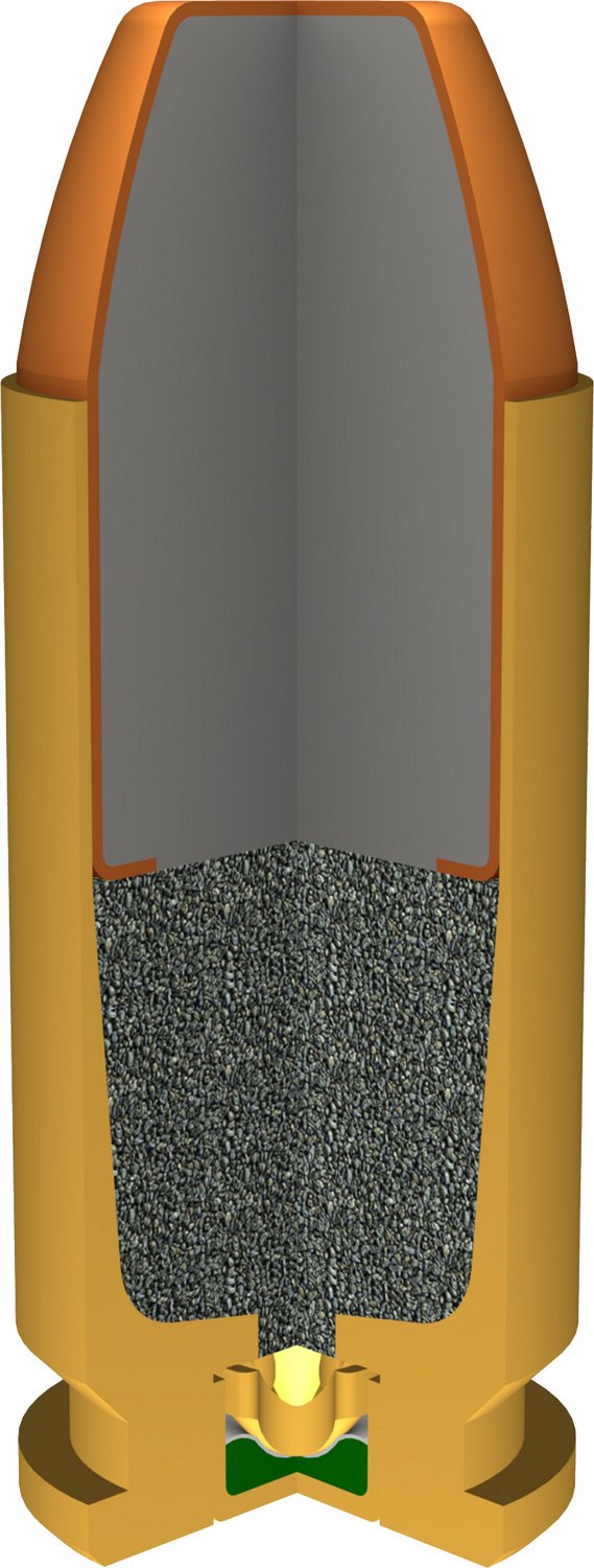 Winchester USA Full Metal Jacket .40 Smith & Wesson 180-Grain Handgun Ammunition - 50 Rounds - view number 3