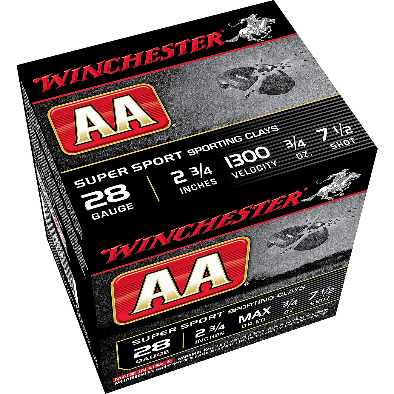 Winchester AA 28 Gauge Super Sport Target Loads - 25 Rounds                                                                      - view number 1