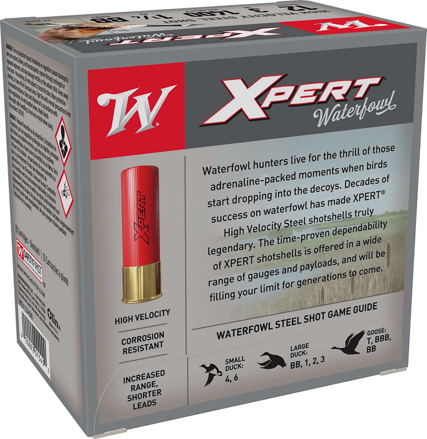 Winchester Xpert Hi-Velocity Steel 12 Gauge Shotshells - view number 2