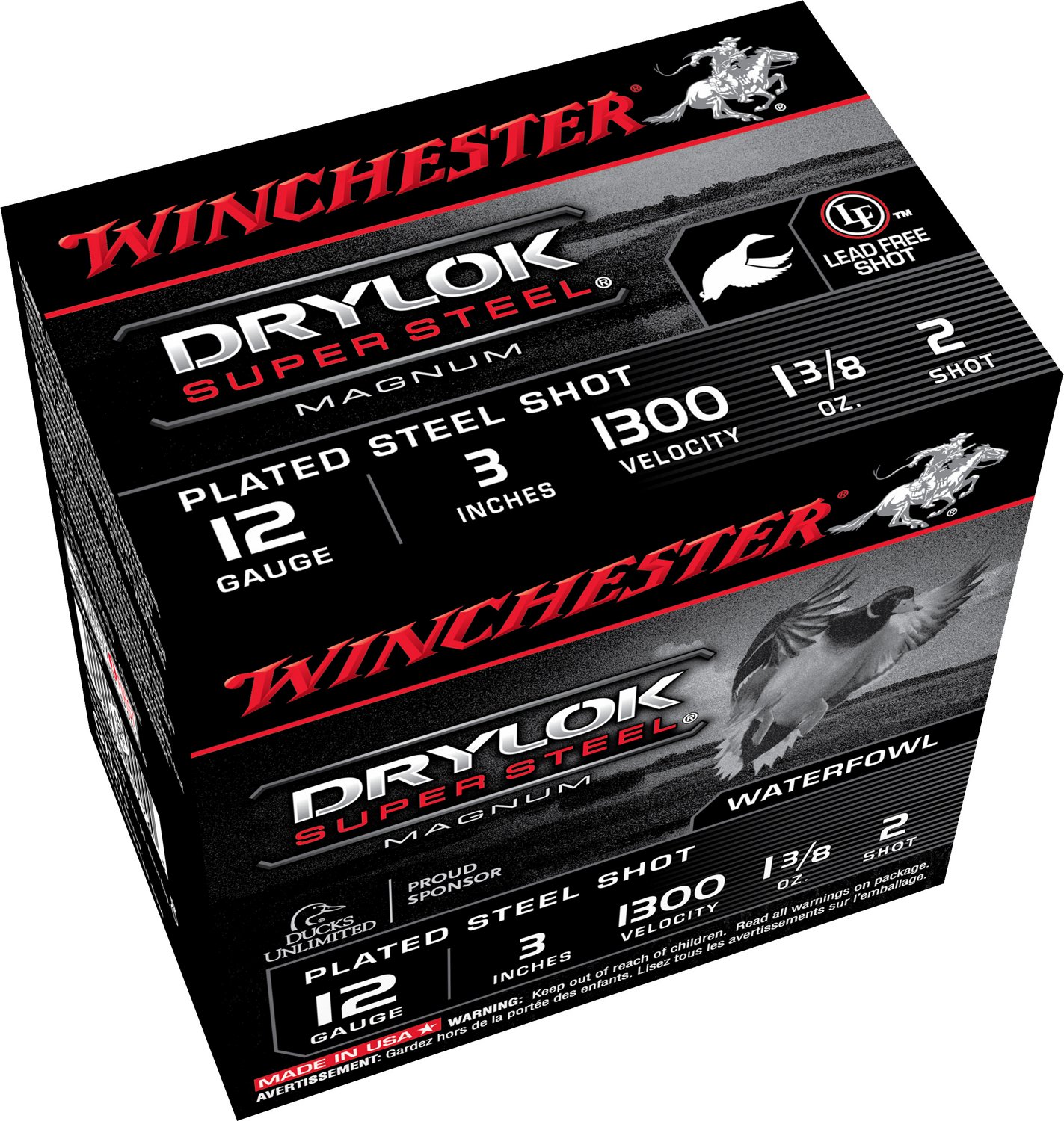 Winchester Super-X Drylok Waterfowl Load 12 Gauge Shotshells - 25 Rounds                                                         - view number 2