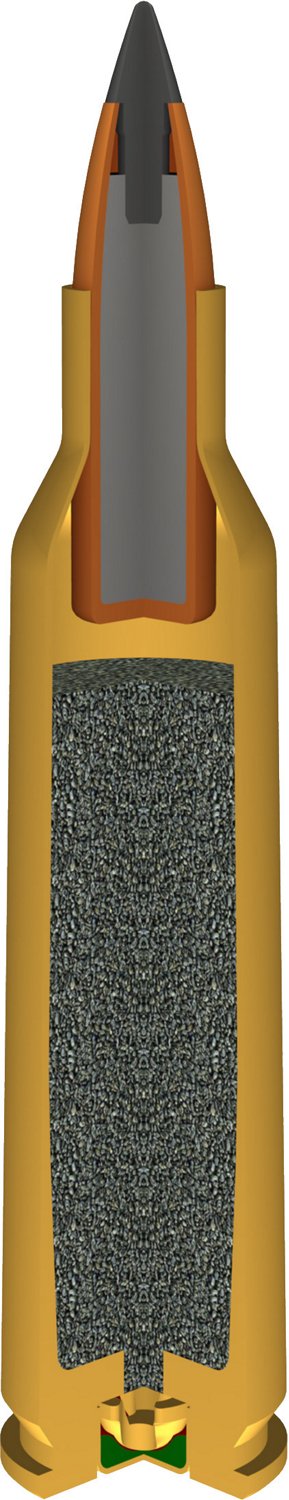 Winchester Varmint X .22-250 Remington 55-Grain Centerfire Rifle Ammunition - 20 Rounds - view number 3