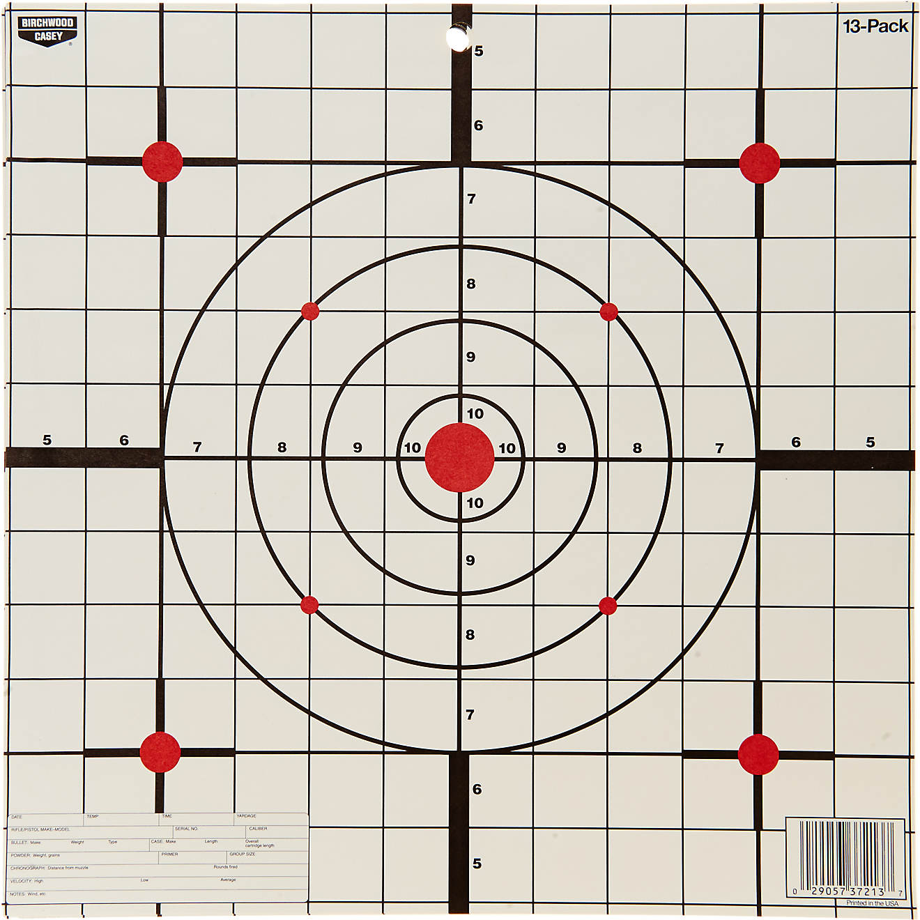 Birchwood Casey Eze-Scorer 12-in Sight-In Paper Targets 13-Pack                                                                  - view number 1