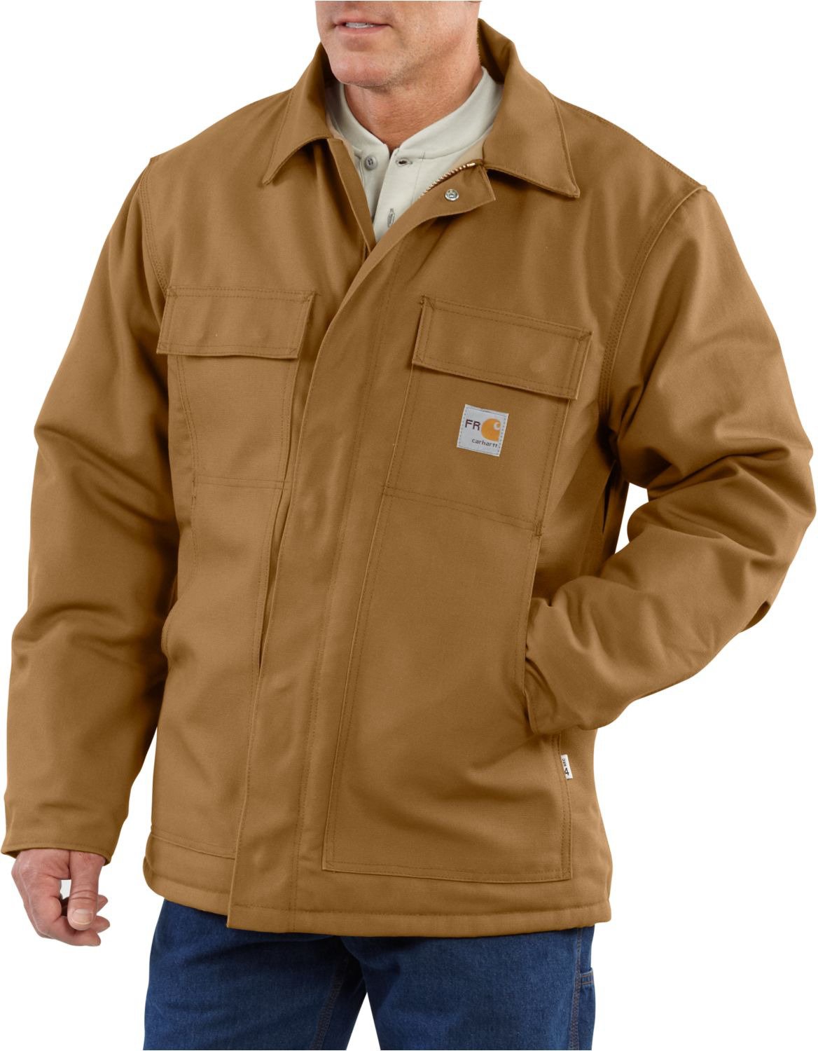 Carhartt Men's Fire Resistant Duck Traditional Coat - view number 2