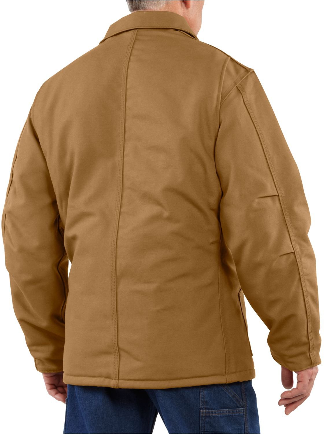 Carhartt Men's Fire Resistant Duck Traditional Coat - view number 3