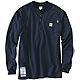 Carhartt Men's Flame-Resistant Force Cotton Long Sleeve Henley                                                                   - view number 1 selected