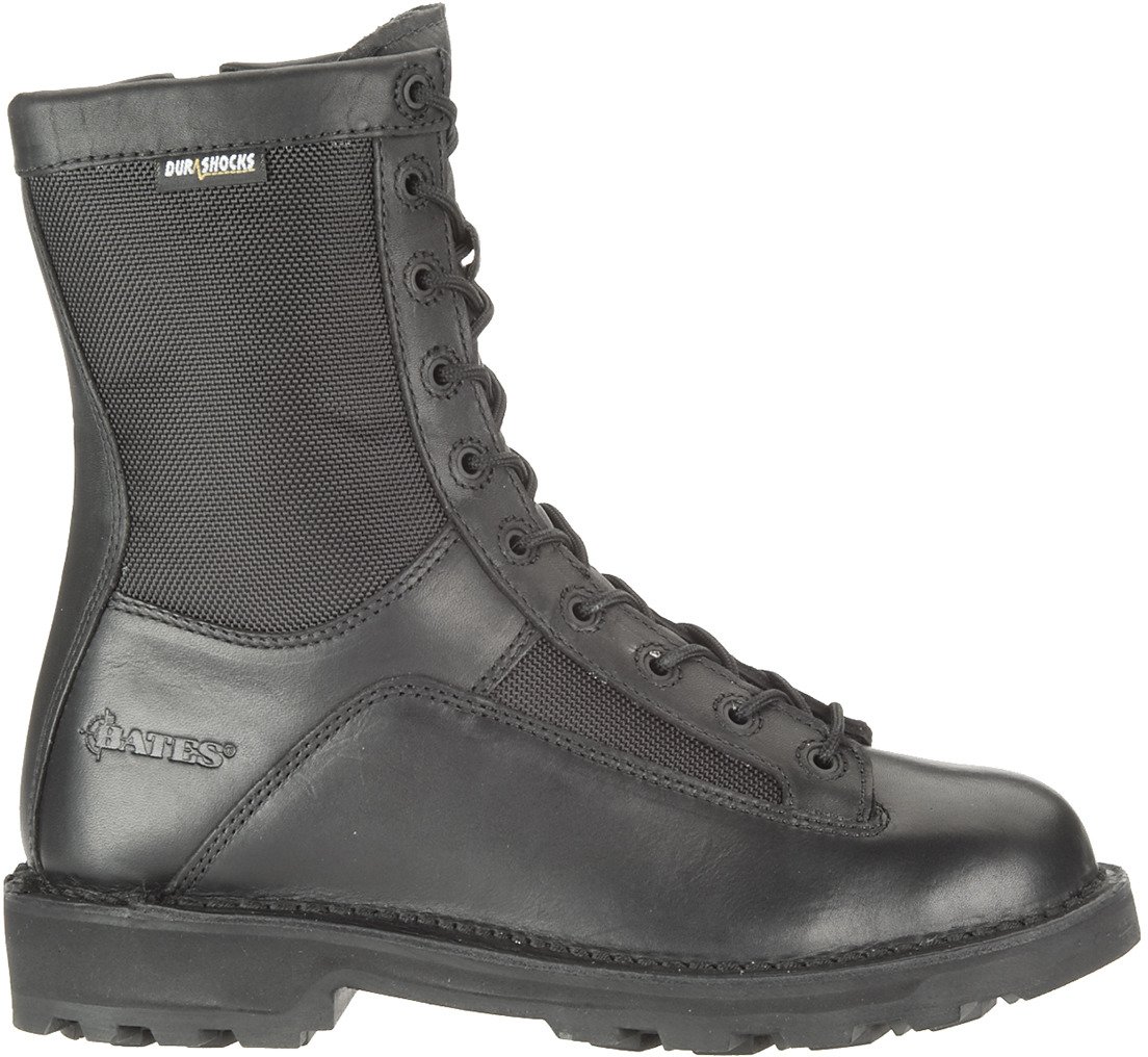 Bates Men's DuraShocks Lace Up Side-Zip Tactical Boots                                                                           - view number 1 selected