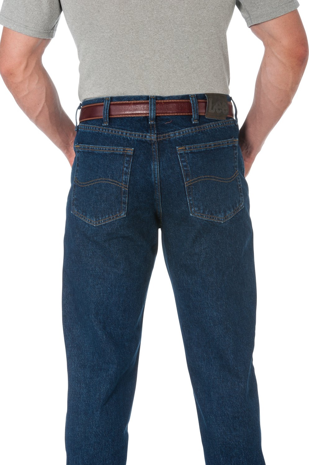 lee men's regular fit straight leg jean
