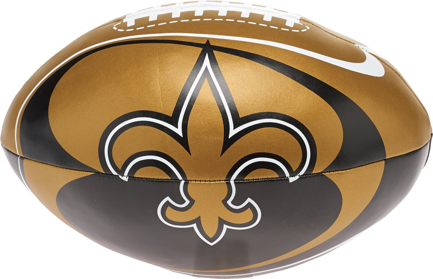 Jarden Sports Licensing Kids' New Orleans Saints Goal-Line 8" Softee Football                                                    - view number 1 selected