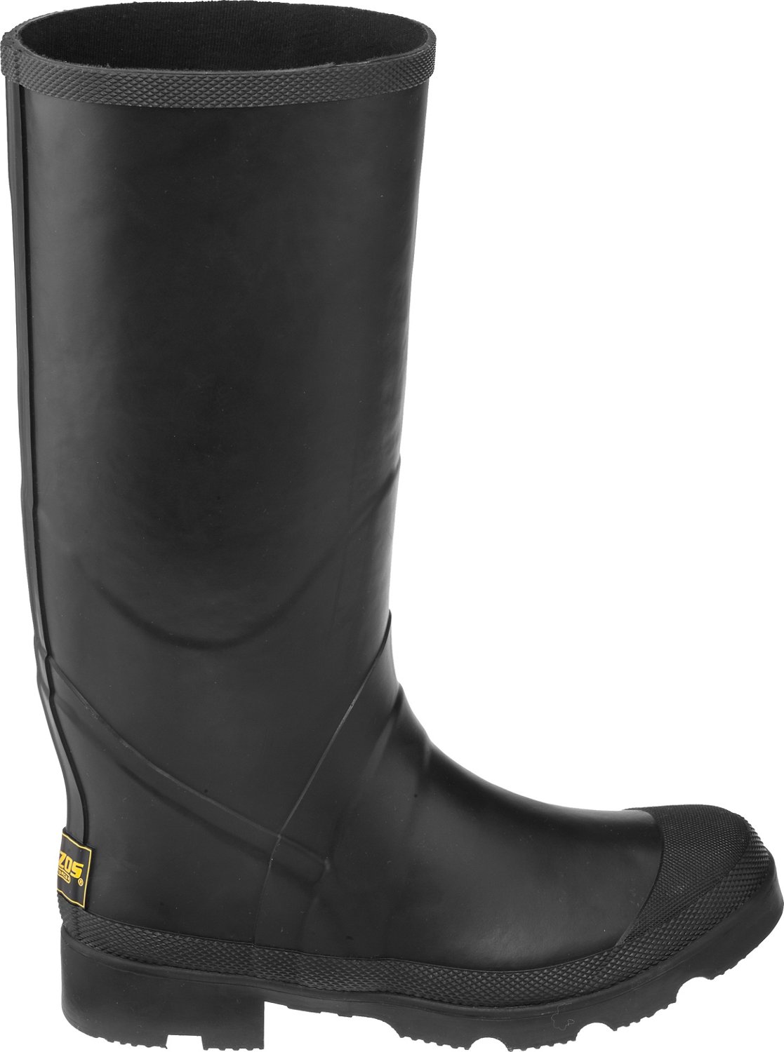 Academy steel outlet toe rubber boots