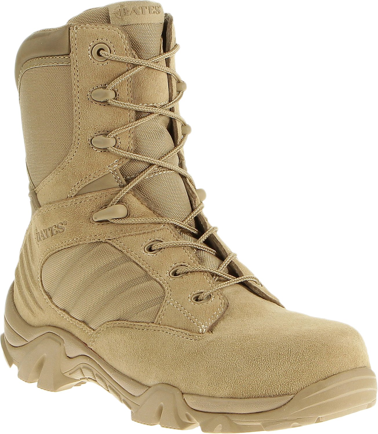 Bates Men s GX 8 Desert Composite Toe Side Zip Tactical Boots Academy