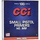 CCI 500 Small Pistol Primers 100-Pack                                                                                            - view number 1 image