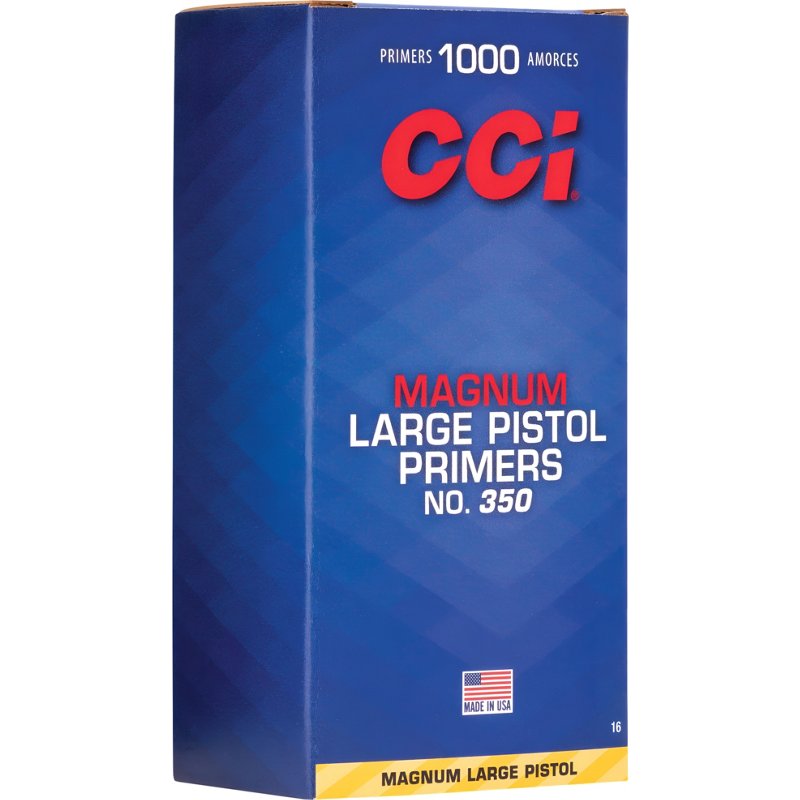 CCI Standard Large Pistol Magnum Primers - 350 - 100