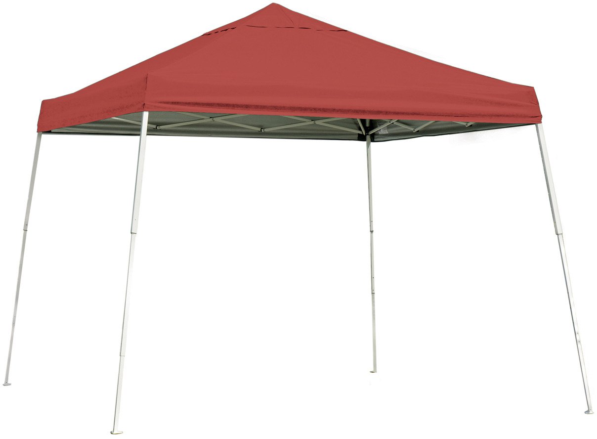 ShelterLogic Sport Series Slant-Leg 10' x 10' Open-Top Pop-Up Canopy