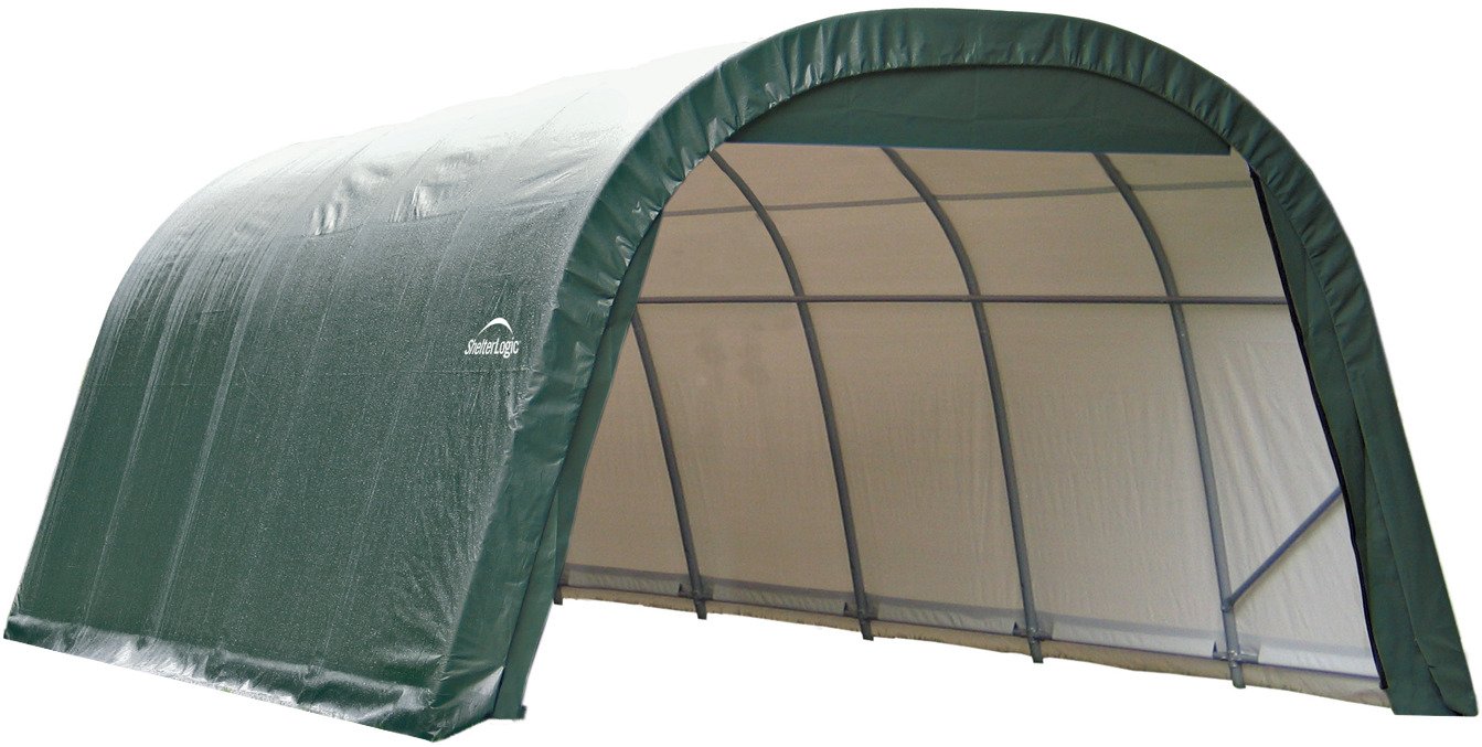 ShelterLogic 12' x 28' Round Style Shelter                                                                                       - view number 1 selected