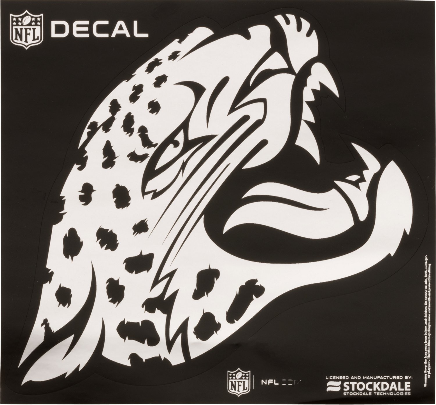 Jacksonville Jaguars Cornhole Decal