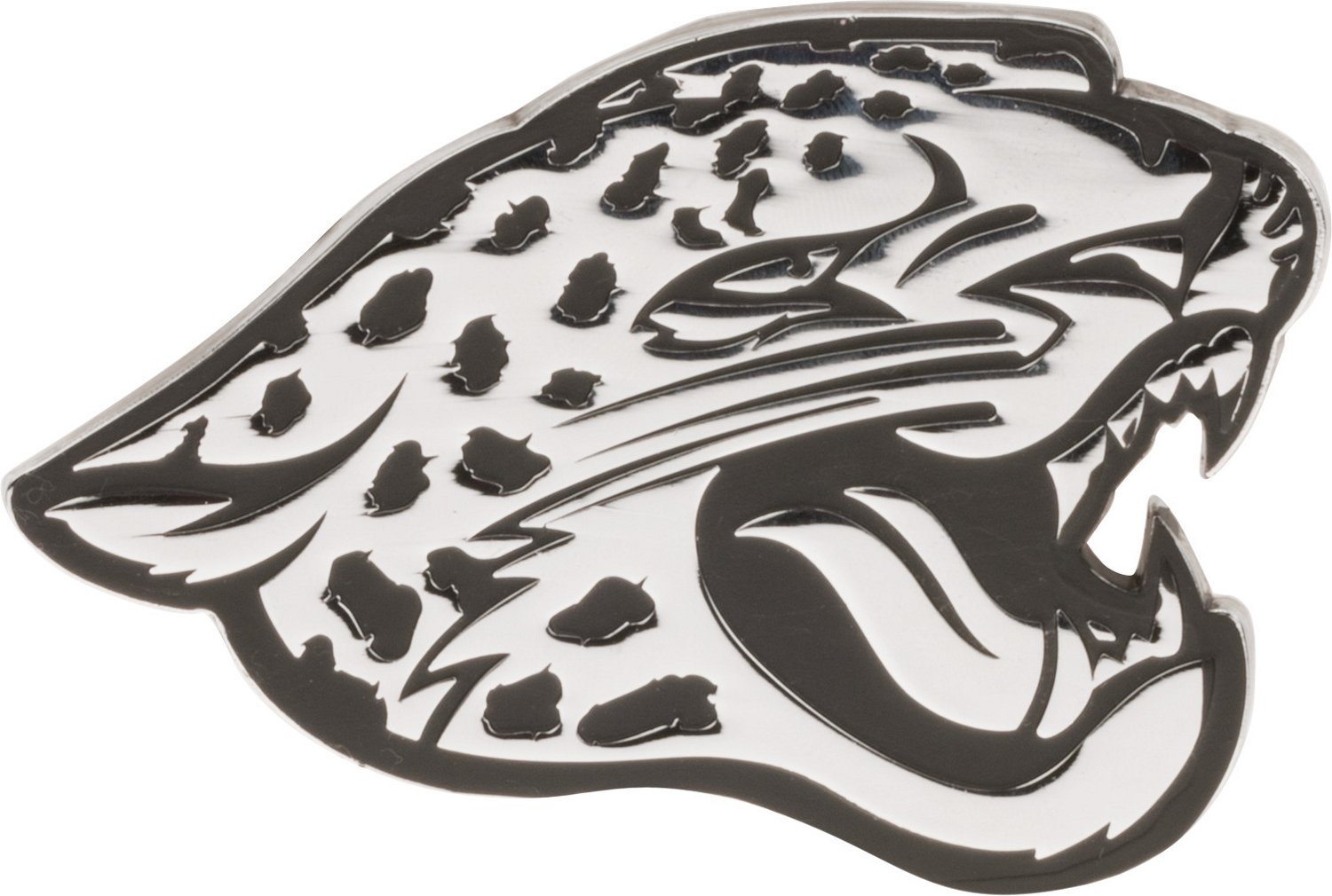 Stockdale Jacksonville Jaguars Chrome Metal Freeform Auto Emblem