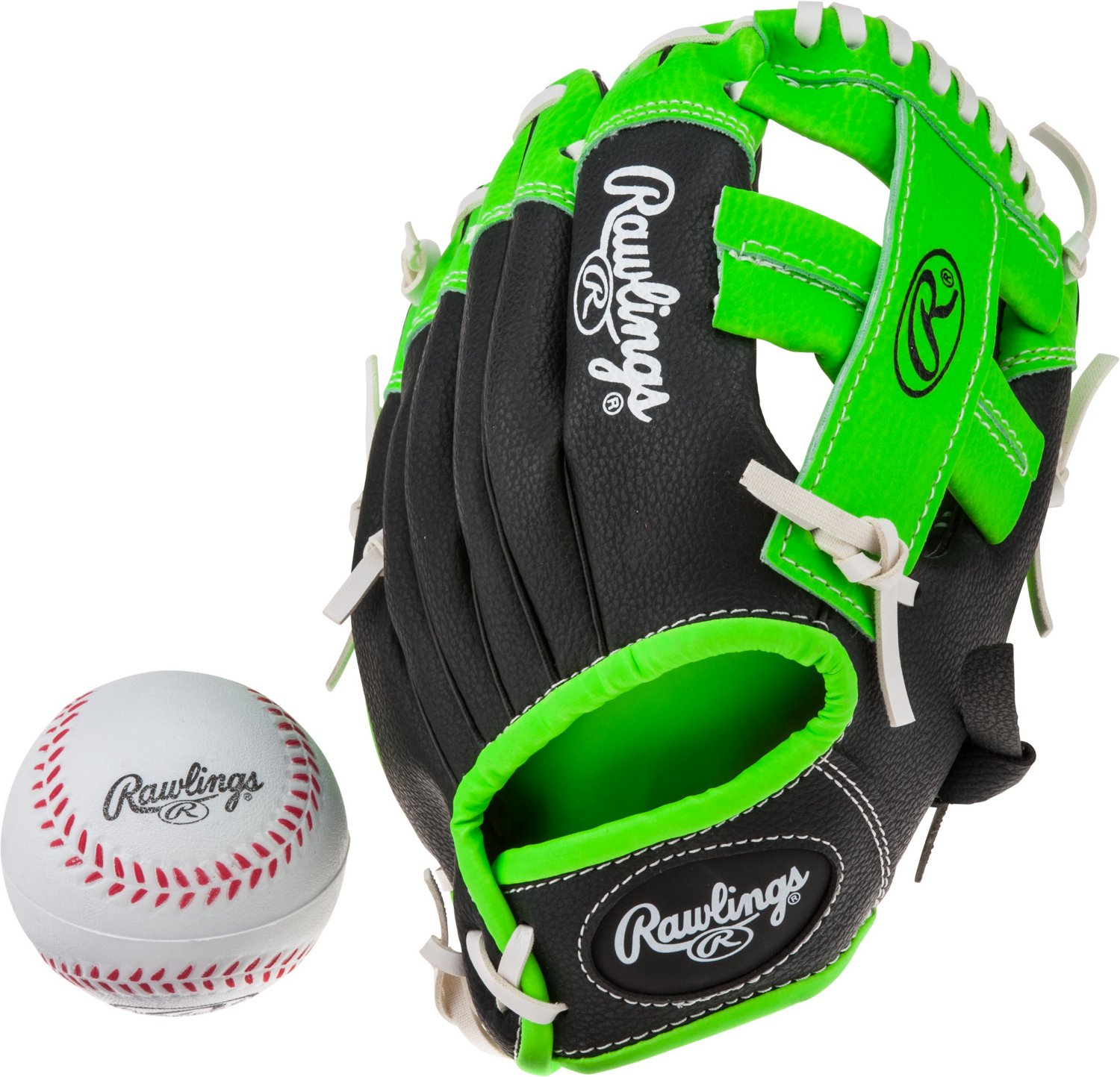 Rawlings Youth Players Basket Web 9 in Pitcher/Infield Glove with Ball                                                           - view number 2