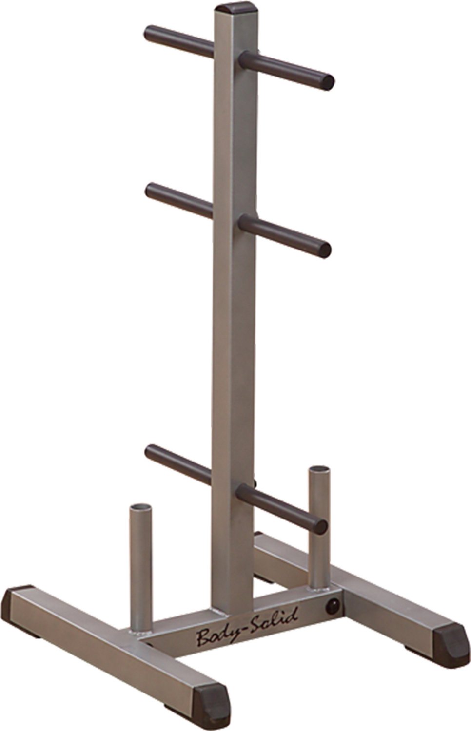 Body Solid Standard Plate Tree and Bar Holder Academy