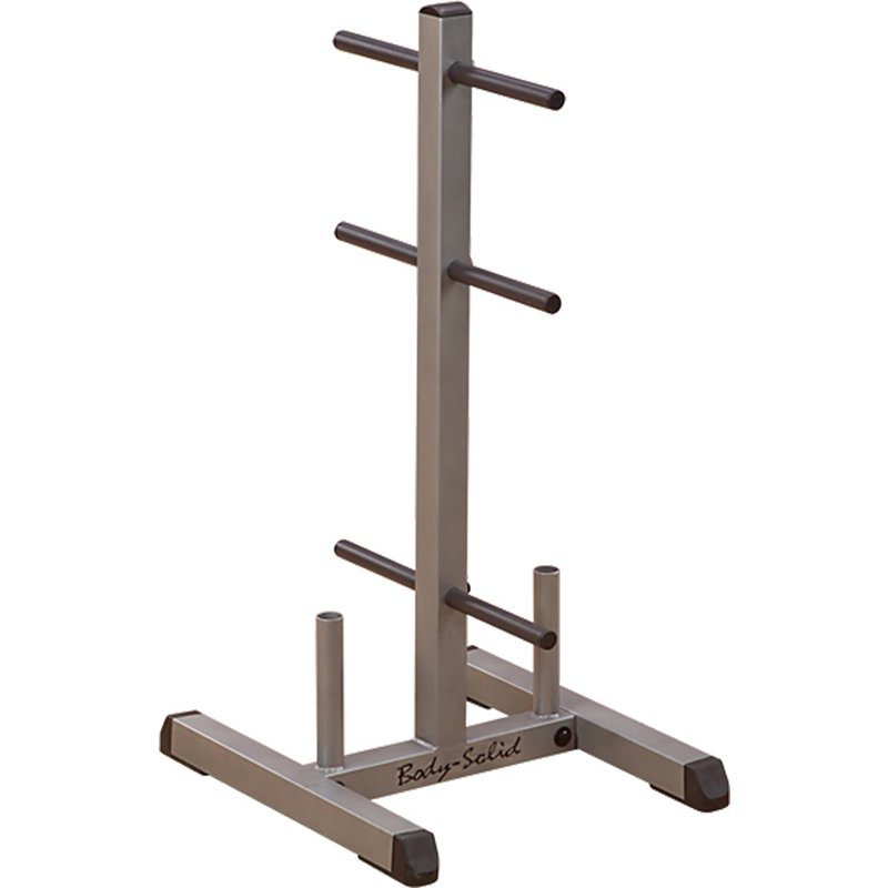 Body-Solid Standard Plate Tree and Bar Holder - Free Weights/Bulk at Academy Sports