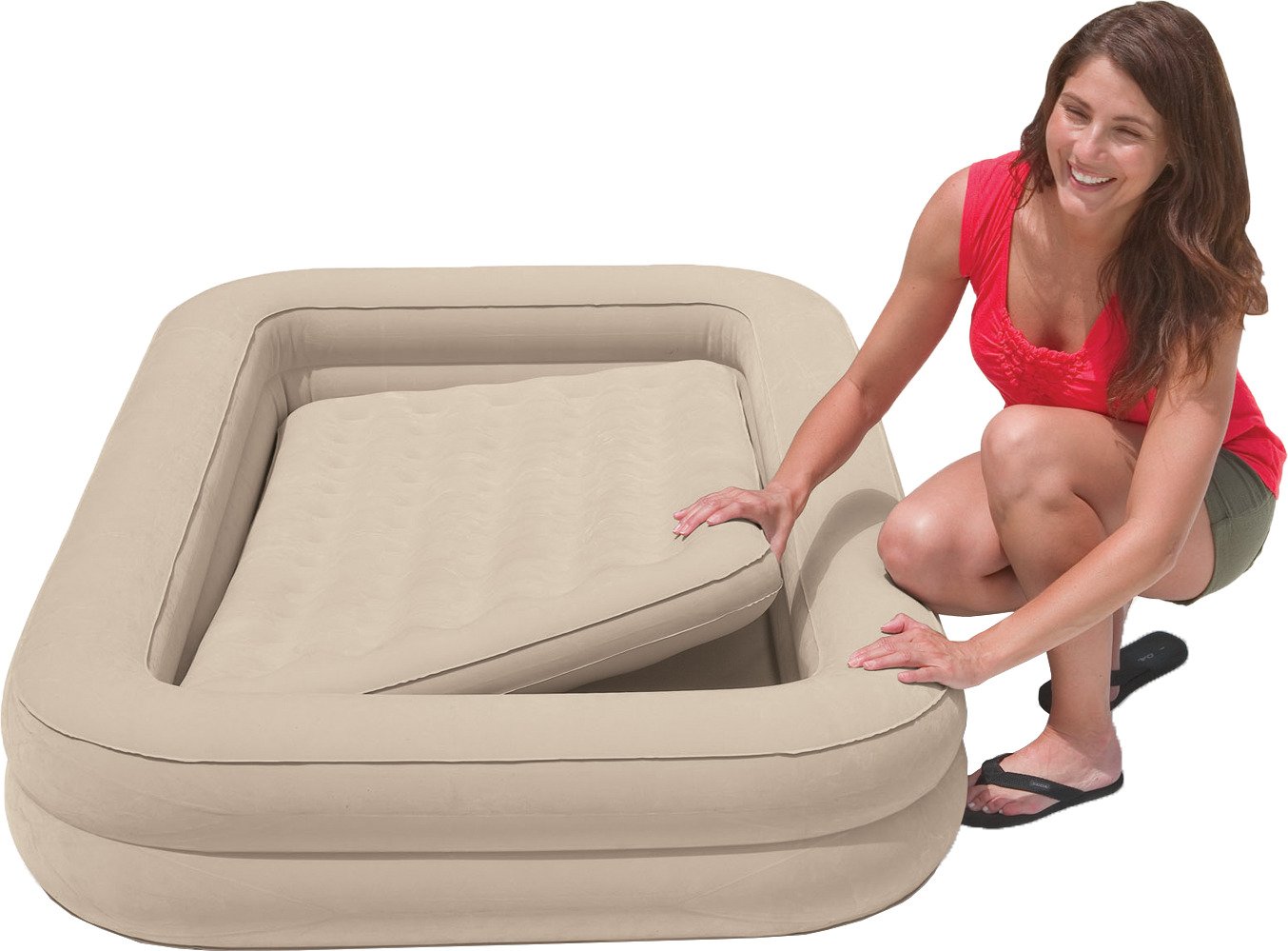 Intex kidz clearance travel air mattress