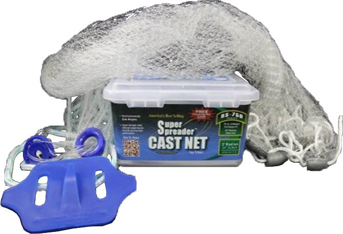 Fitec RS750L Super Spreader Cast Net, Sports & Outdoors -  Canada