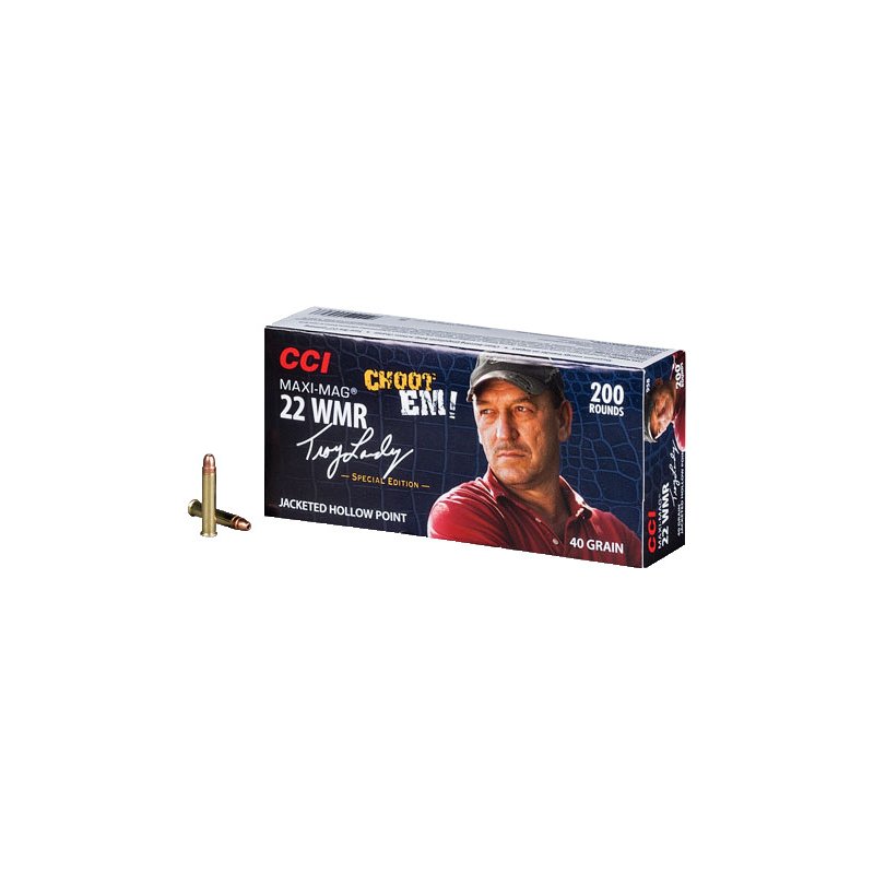 CCI® Swamp People .22 WMR 40-Grain Rimfire Ammunition