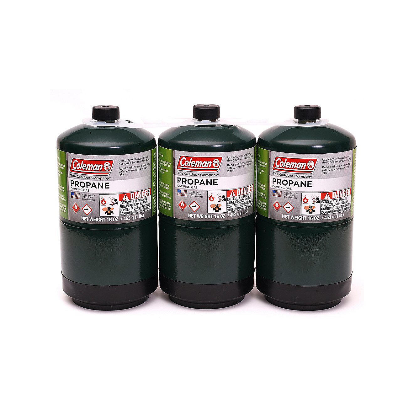 Coleman 16.4 oz. Camping Propane Cylinder 3-Pack                                                                                 - view number 1