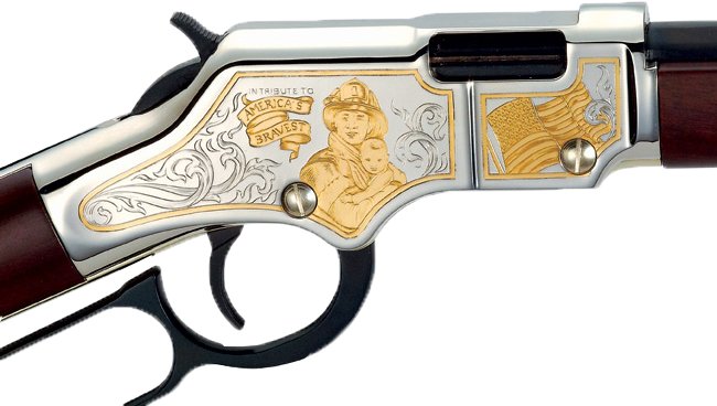 Henry Golden Boy Firefighter Tribute Edition .22LR Lever-Action Rifle - view number 3