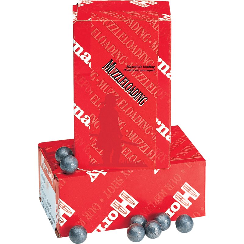 Hornady Premium Swaged Lead Balls - .45 Caliber - 129 Grain