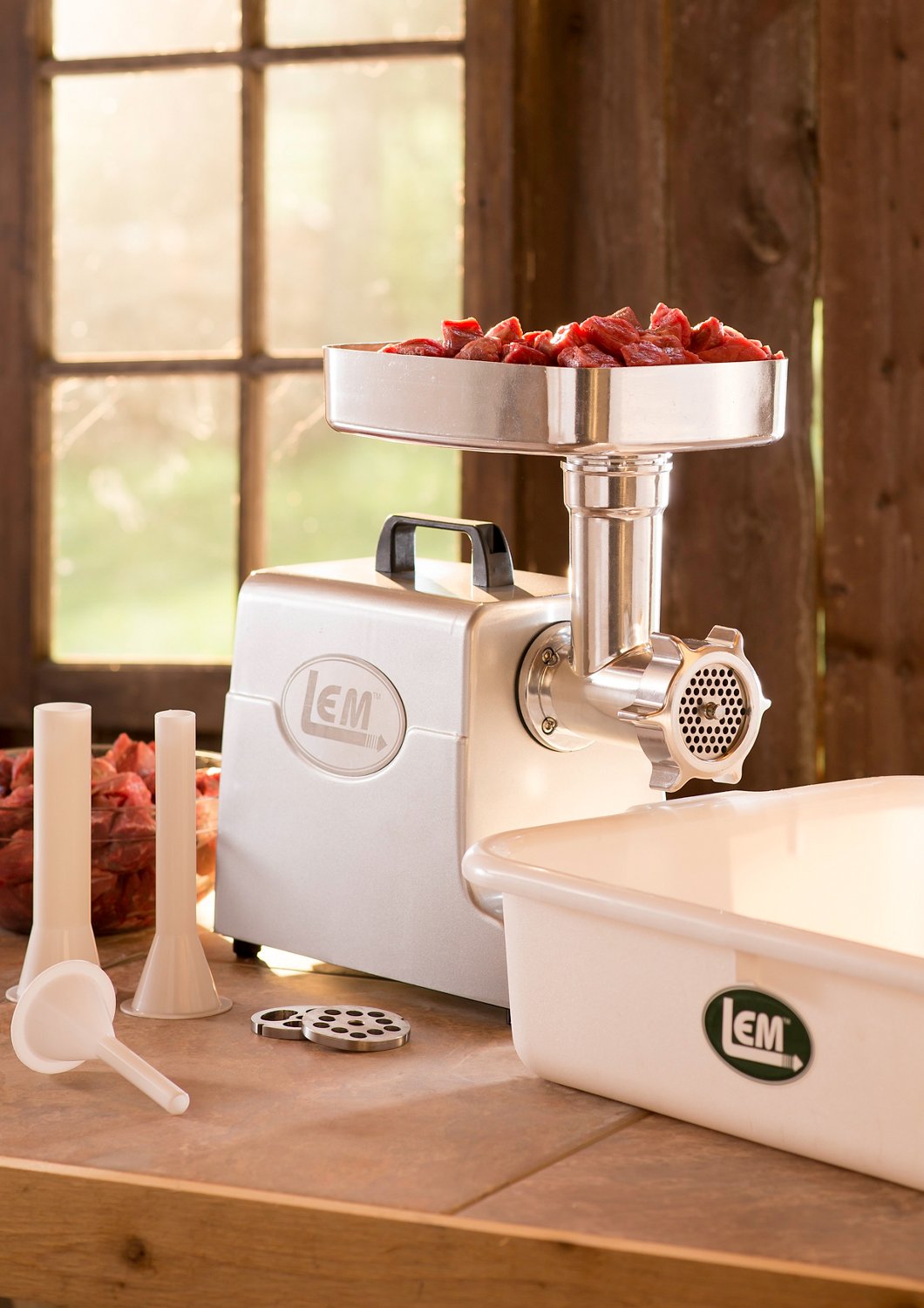 Lem #8 Countertop Meat Grinder