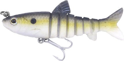 Vudu Mullet Swimbait - 3-1/2″ - Moonlight - Yahoo Shopping