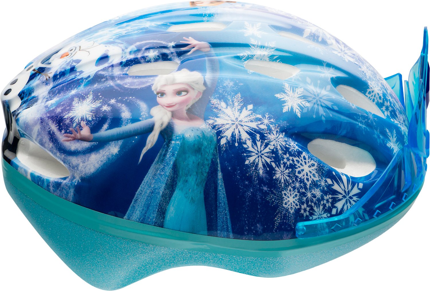Bell Girls’ Frozen II 3-D Queen Anna Tiara Bike Helmet                                                                         - view number 2