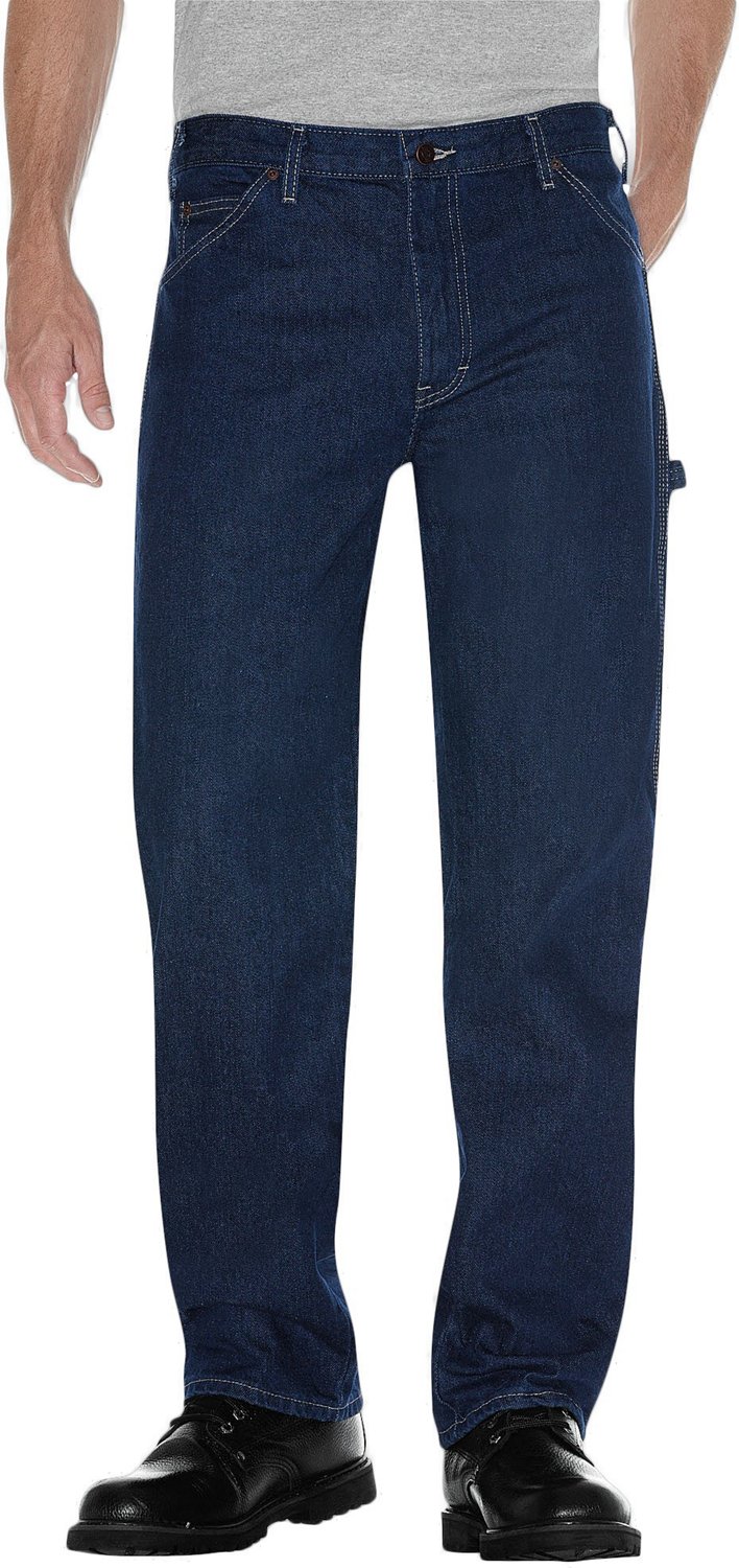 Dickies Men's Relaxed Fit Straight Leg Rigid Carpenter Jeans