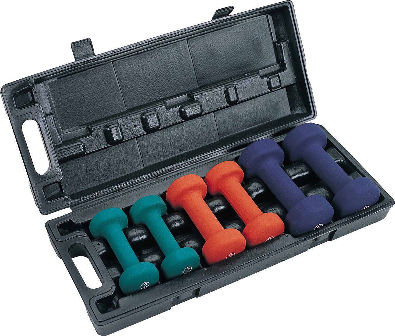 Dumbbell set discount with rack academy